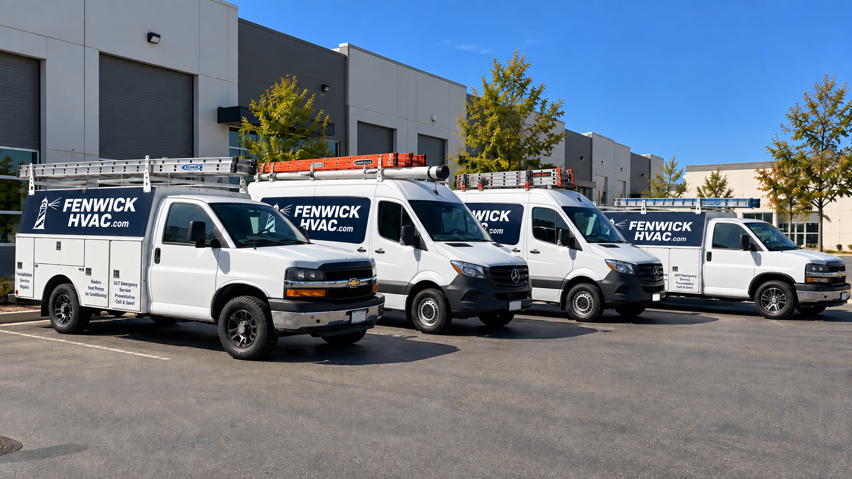 Fenwick HVAC service fleet
