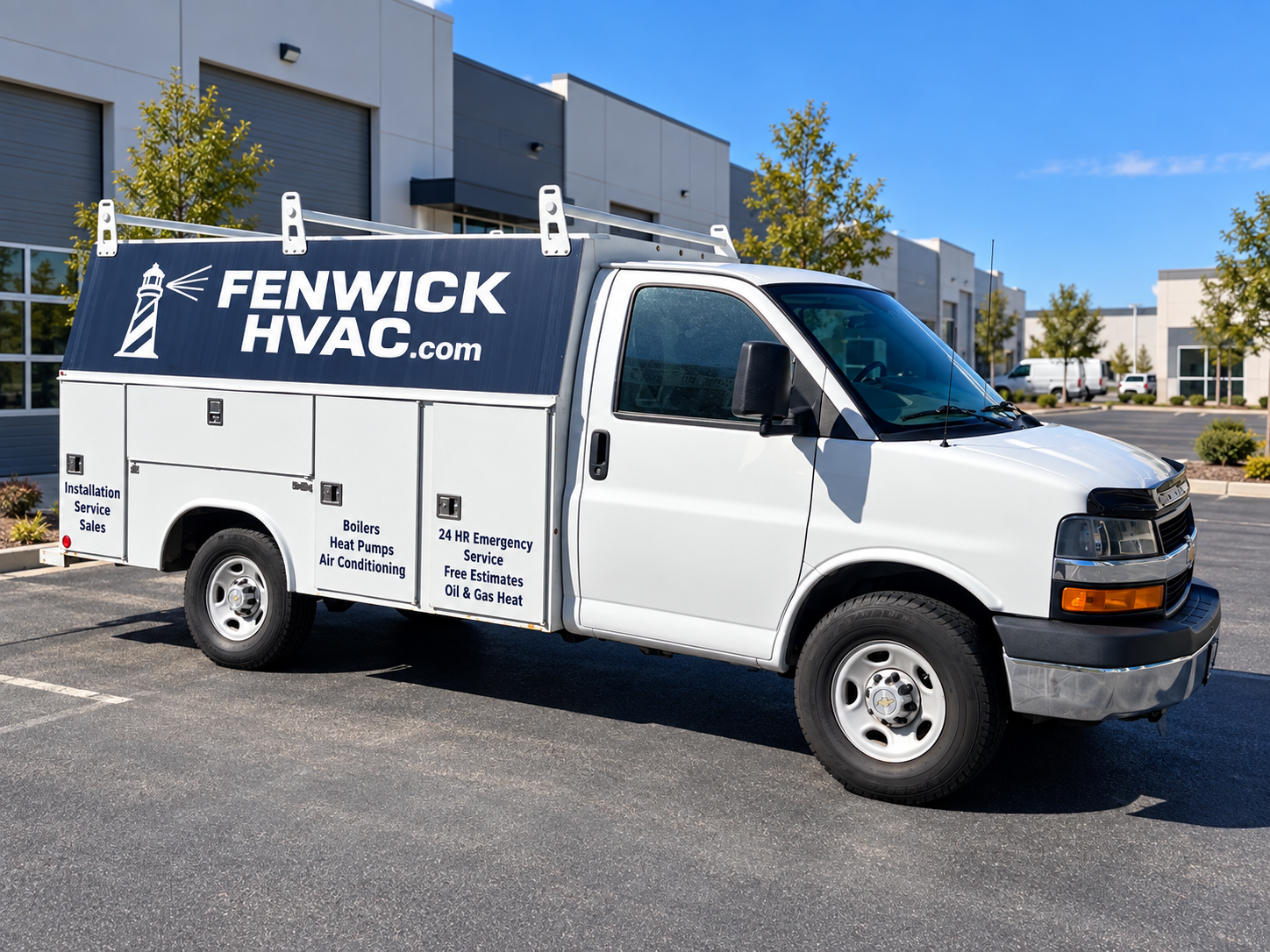 Fenwick HVAC service truck